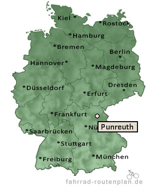 Entfernung Punreuth