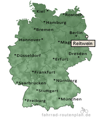 Entfernung Reitwein