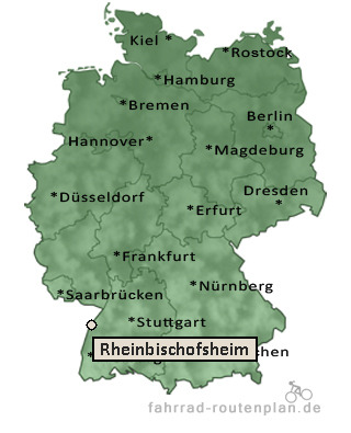 Entfernung Rheinbischofsheim