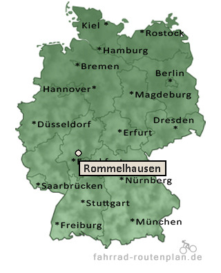 Entfernung Rommelhausen