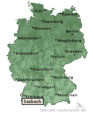 Entfernung Sasbach