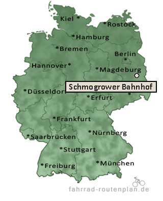 Entfernung Schmogrower Bahnhof