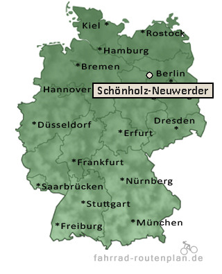 Entfernung Sch&ouml;nholz-Neuwerder