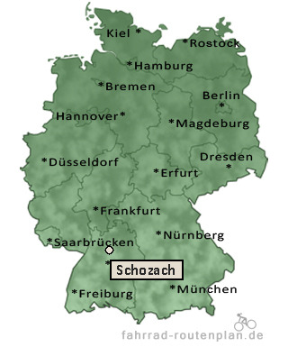 Entfernung Schozach