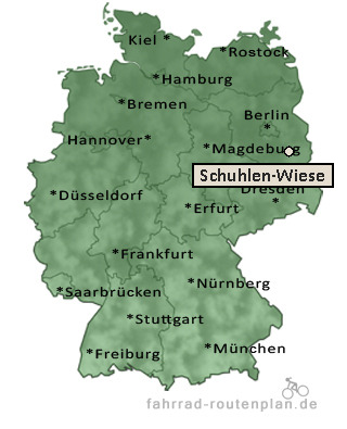Entfernung Schuhlen-Wiese