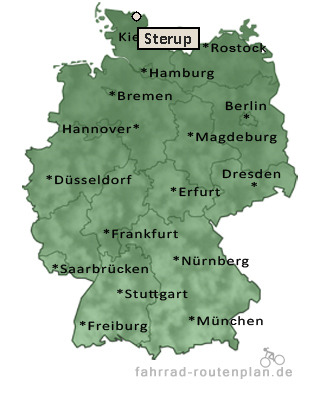 Entfernung Sterup