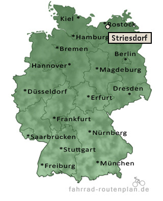Entfernung Striesdorf