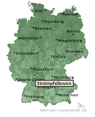 Entfernung Strümpfelbrunn