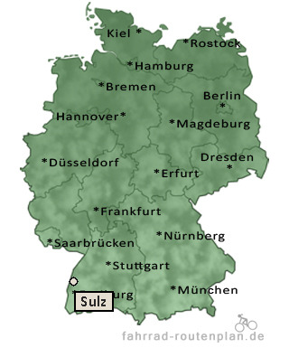 Entfernung Sulz