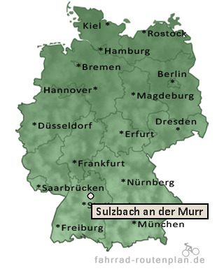 Entfernung Sulzbach an der Murr