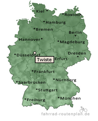 Entfernung Twiste