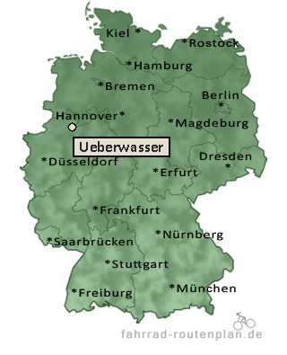 Entfernung Ueberwasser
