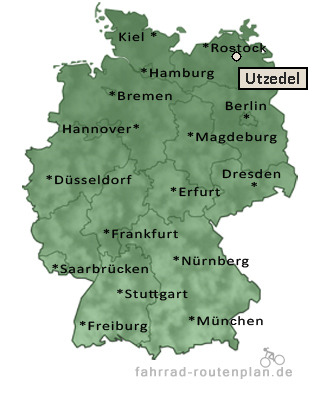 Entfernung Utzedel