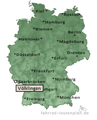 Entfernung Völklingen