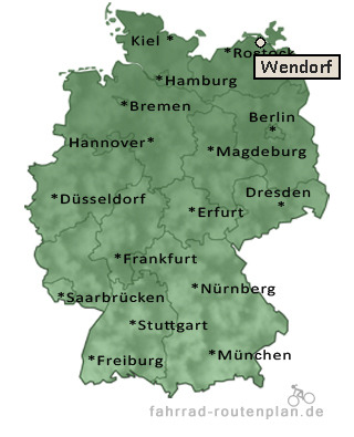 Entfernung Wendorf