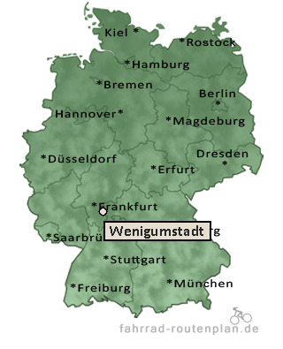 Entfernung Wenigumstadt