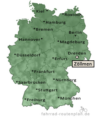 Entfernung Z&ouml;llmen